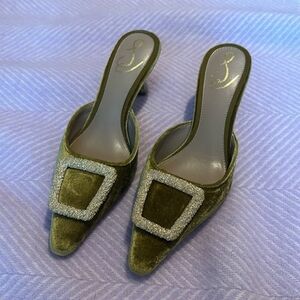 Sam Edelman slip on Chartreuse color